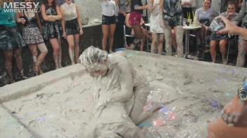 Messy Wrestling:  Mad Mud Bitches Rock The Ring Like Animals In Heat! Screencap 62 on sinx.preview.netperv.com