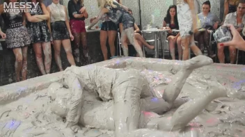 Messy Wrestling:  Mad Mud Bitches Rock The Ring Like Animals In Heat! Screencap 66 on sinx.preview.netperv.com