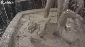 Messy Wrestling:  Mad Mud Bitches Rock The Ring Like Animals In Heat! Screencap 71 on sinx.preview.netperv.com