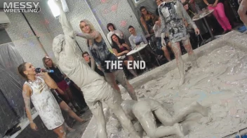 Messy Wrestling:  Mad Mud Bitches Rock The Ring Like Animals In Heat! Screencap 73 on sinx.preview.netperv.com