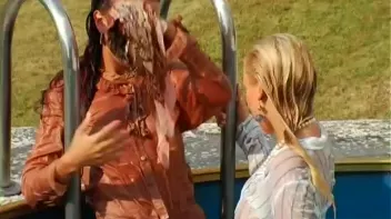 Cool Water Massages Their Fully Clothed Bodies Screencap 70 on sinx.preview.netperv.com