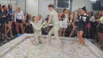 Messy Wrestling: Mud Bunnies Beast it Out In The Ring! Screencap 24 on sinx.preview.netperv.com