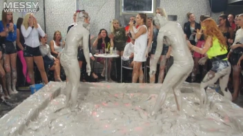 Messy Wrestling: Mud Bunnies Beast it Out In The Ring! Screencap 69 on sinx.preview.netperv.com