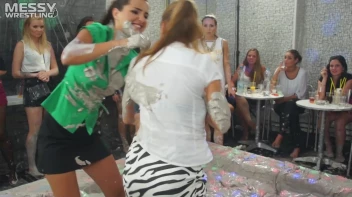 Messy Wrestling: Mud Bunnies Beast it Out In The Ring! Screencap 7 on sinx.preview.netperv.com