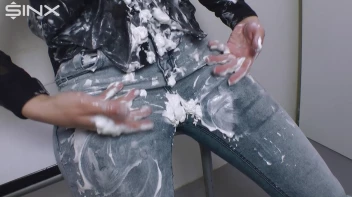 Cutie Covers Herself In Cream Before Showering Screencap 24 on sinx.preview.netperv.com