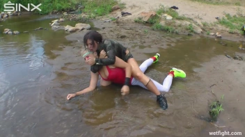 Hotties In Outdoor Wet Catfight Screencap 27 on sinx.preview.netperv.com