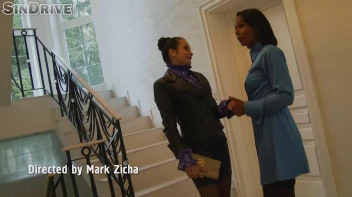 Christen The House With Some Pissin'!  High Class Lesbos Rain Down The Interracial Golden Showers! Screencap 3 on sinx.preview.netperv.com