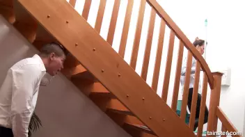 Pissing on the cleaning lady Screencap 1 on sinx.preview.netperv.com