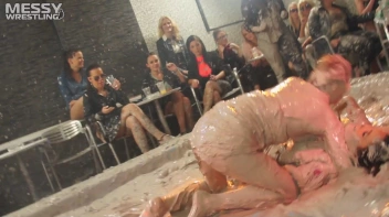 Muddy Wrestling: Raging Regina vs.The Cinnamon Buns Screencap 21 on sinx.preview.netperv.com