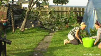 Blonde Is All Tied Up Getting Wet And Messy Screencap 2 on sinx.preview.netperv.com