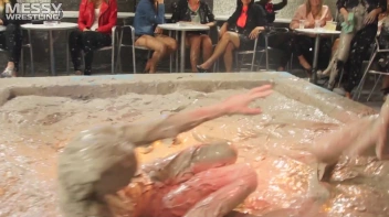 Muddy Wrestling: Sexy Nurse vs. Beauty In Black Screencap 83 on sinx.preview.netperv.com