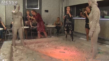 Muddy Wrestling Special: 2 Amateur Battles - Audience vs. Audience Screencap 27 on sinx.preview.netperv.com
