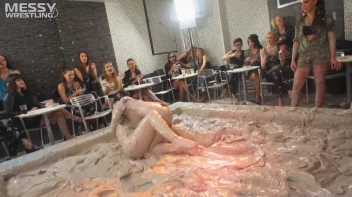 Muddy Wrestling Special: 2 Amateur Battles - Audience vs. Audience Screencap 6 on sinx.preview.netperv.com
