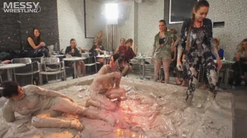Muddy Wrestling Special: 2 Amateur Battles - Audience vs. Audience Screencap 64 on sinx.preview.netperv.com