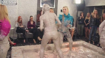 Messy Wrestling: Two Splat-Tastic Battles Leave The Audience Ravaged By Mud! Screencap 14 on sinx.preview.netperv.com