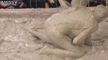 Messy Wrestling: Two Splat-Tastic Battles Leave The Audience Ravaged By Mud! Screencap 19 on sinx.preview.netperv.com