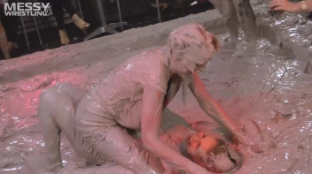Messy Wrestling: Two Splat-Tastic Battles Leave The Audience Ravaged By Mud! Screencap 20 on sinx.preview.netperv.com