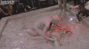 Messy Wrestling: Two Splat-Tastic Battles Leave The Audience Ravaged By Mud! Screencap 21 on sinx.preview.netperv.com
