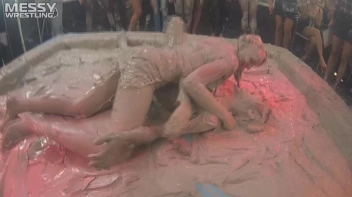 Messy Wrestling: Two Splat-Tastic Battles Leave The Audience Ravaged By Mud! Screencap 24 on sinx.preview.netperv.com
