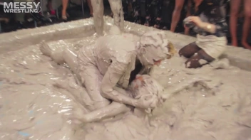 Messy Wrestling: Two Splat-Tastic Battles Leave The Audience Ravaged By Mud! Screencap 26 on sinx.preview.netperv.com