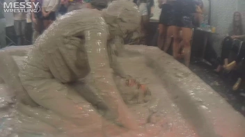 Messy Wrestling: Two Splat-Tastic Battles Leave The Audience Ravaged By Mud! Screencap 34 on sinx.preview.netperv.com