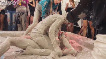 Messy Wrestling: Two Splat-Tastic Battles Leave The Audience Ravaged By Mud! Screencap 35 on sinx.preview.netperv.com