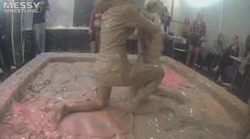 Messy Wrestling: Two Splat-Tastic Battles Leave The Audience Ravaged By Mud! Screencap 46 on sinx.preview.netperv.com