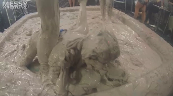 Messy Wrestling: Two Splat-Tastic Battles Leave The Audience Ravaged By Mud! Screencap 55 on sinx.preview.netperv.com
