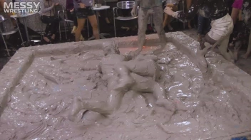 Messy Wrestling: Two Splat-Tastic Battles Leave The Audience Ravaged By Mud! Screencap 66 on sinx.preview.netperv.com