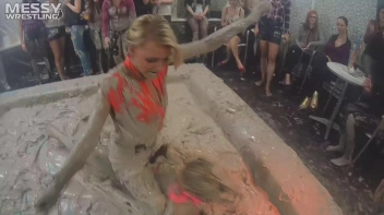 Messy Wrestling: Two Splat-Tastic Battles Leave The Audience Ravaged By Mud! Screencap 7 on sinx.preview.netperv.com