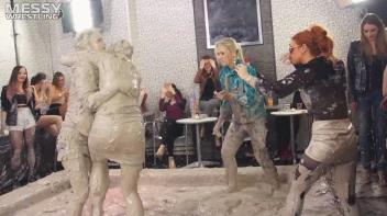 Messy Wrestling: Two Splat-Tastic Battles Leave The Audience Ravaged By Mud! Screencap 76 on sinx.preview.netperv.com
