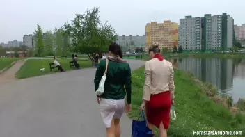 Messy Catfight Ends Up In The Pond Screencap 93 on sinx.preview.netperv.com