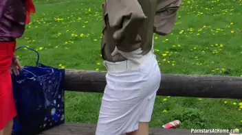 Messy Catfight Ends Up In The Pond Screencap 17 on sinx.preview.netperv.com