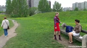 Messy Catfight Ends Up In The Pond Screencap 22 on sinx.preview.netperv.com