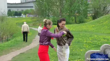 Messy Catfight Ends Up In The Pond Screencap 24 on sinx.preview.netperv.com