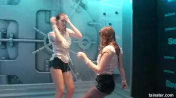 Gorgeous girls party hard under the shower Screencap 8 on sinx.preview.netperv.com