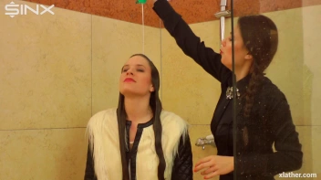 Sexy Babes Shower Together Fully Clothed Screencap 9 on sinx.preview.netperv.com