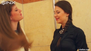 Sexy Babes Shower Together Fully Clothed Screencap 1 on sinx.preview.netperv.com