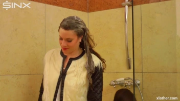 Sexy Babes Shower Together Fully Clothed Screencap 11 on sinx.preview.netperv.com