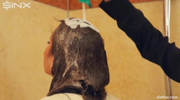 Sexy Babes Shower Together Fully Clothed Screencap 13 on sinx.preview.netperv.com