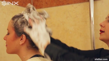 Sexy Babes Shower Together Fully Clothed Screencap 16 on sinx.preview.netperv.com