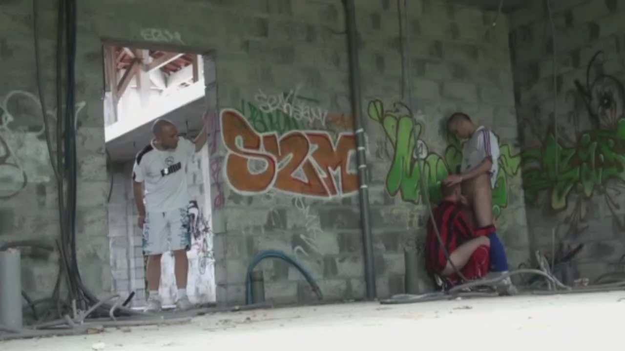 two young footballers fuck outdoor after the match on sinx.preview.netperv.com