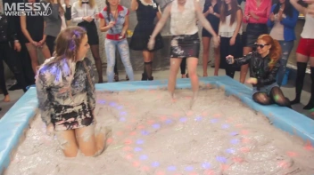 Messy Wrestling: Hittin' It Hard In The Mud - No Stopping Till There's Not A Dry Spot Left! Screencap 14 on sinx.preview.netperv.com