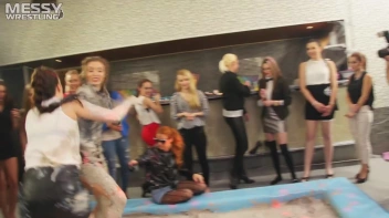 Messy Wrestling: Hittin' It Hard In The Mud - No Stopping Till There's Not A Dry Spot Left! Screencap 16 on sinx.preview.netperv.com