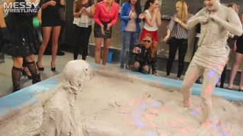 Messy Wrestling: Hittin' It Hard In The Mud - No Stopping Till There's Not A Dry Spot Left! Screencap 36 on sinx.preview.netperv.com