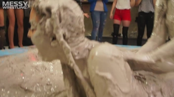 Messy Wrestling: Hittin' It Hard In The Mud - No Stopping Till There's Not A Dry Spot Left! Screencap 40 on sinx.preview.netperv.com