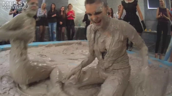 Messy Wrestling: Hittin' It Hard In The Mud - No Stopping Till There's Not A Dry Spot Left! Screencap 46 on sinx.preview.netperv.com