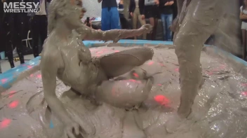 Messy Wrestling: Hittin' It Hard In The Mud - No Stopping Till There's Not A Dry Spot Left! Screencap 52 on sinx.preview.netperv.com