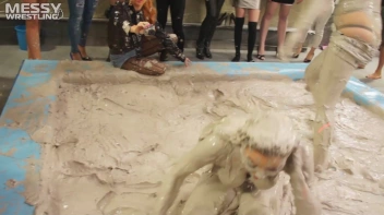 Messy Wrestling: Hittin' It Hard In The Mud - No Stopping Till There's Not A Dry Spot Left! Screencap 54 on sinx.preview.netperv.com