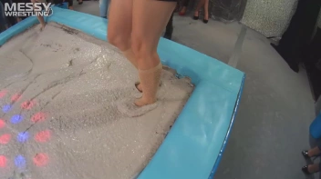 Messy Wrestling: Hittin' It Hard In The Mud - No Stopping Till There's Not A Dry Spot Left! Screencap 6 on sinx.preview.netperv.com